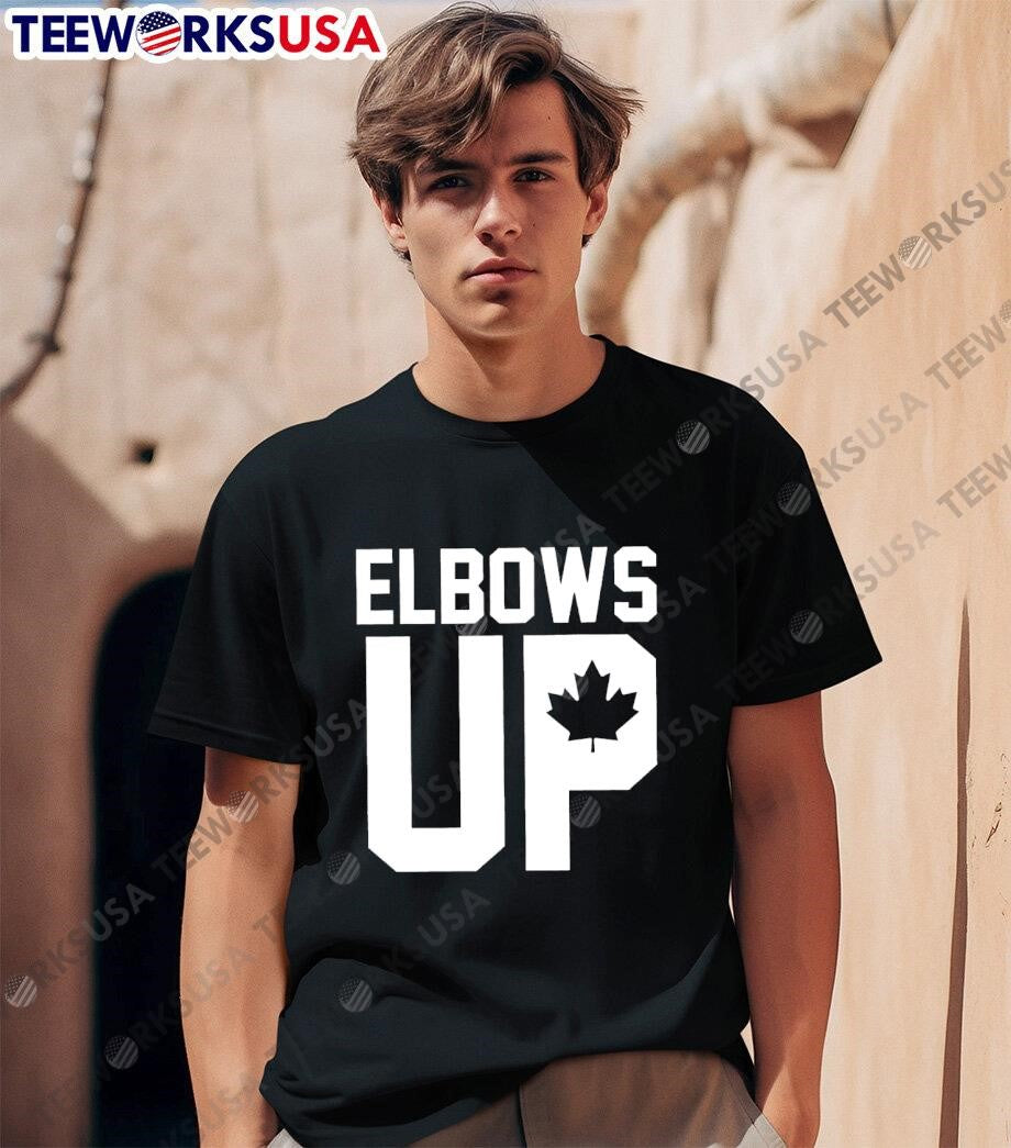 Canada Pride Elbows Up - Adult & Kids T-Shirts, Sweatshirts & Hoodies apparel design preview 1