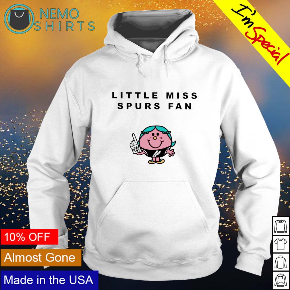 Little Miss Spurs fan - Adult & Kids T-Shirts, Sweatshirts & Hoodies apparel design preview 2