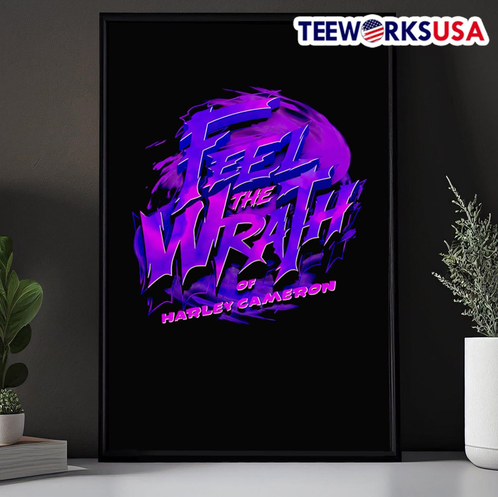 Harley Cameron Feel the Wrath 2025 - Adult & Kids T-Shirts, Sweatshirts & Hoodies apparel design preview 5