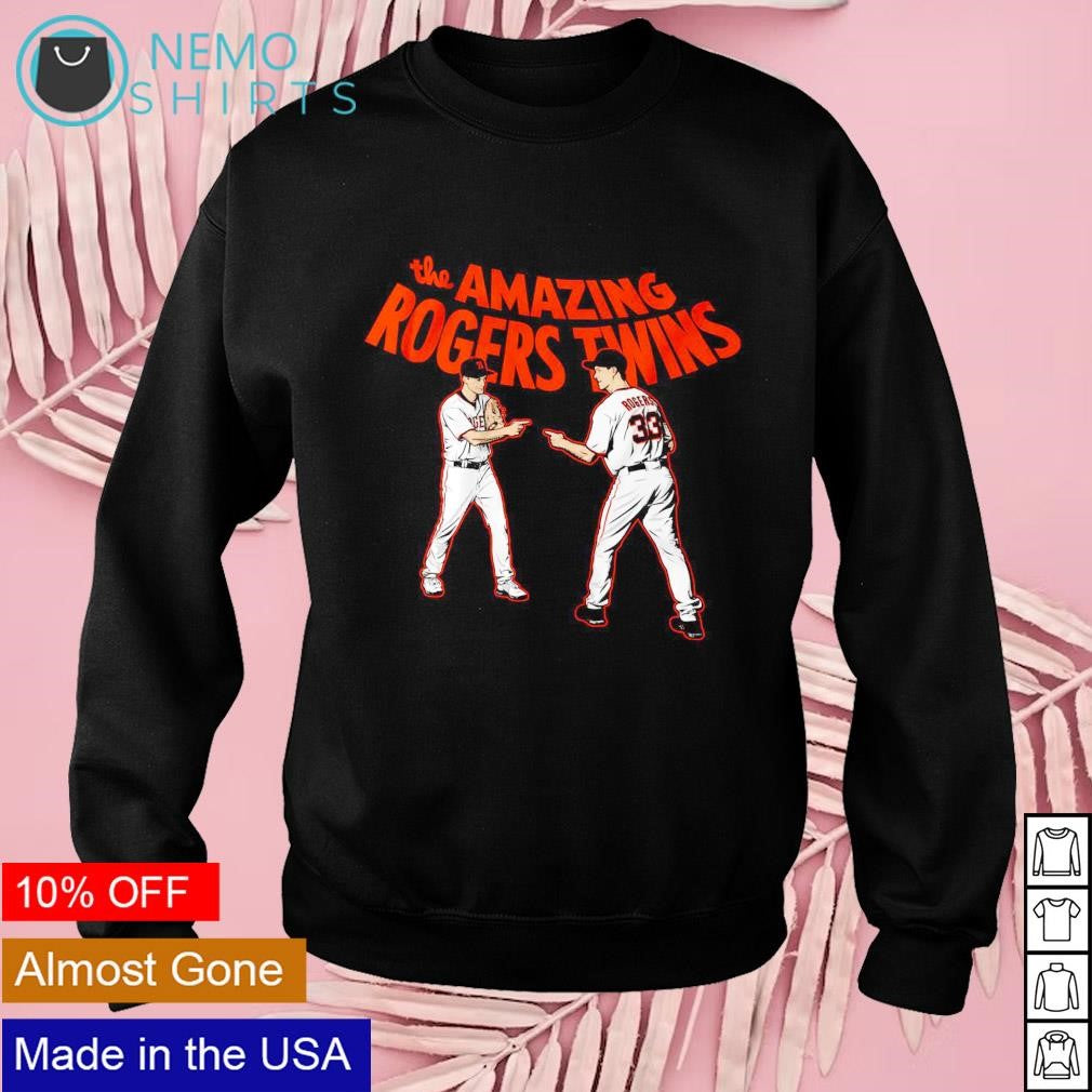 The amazing Rogers twins San Francisco Giants - Adult & Kids T-Shirts, Sweatshirts & Hoodies apparel design preview 3