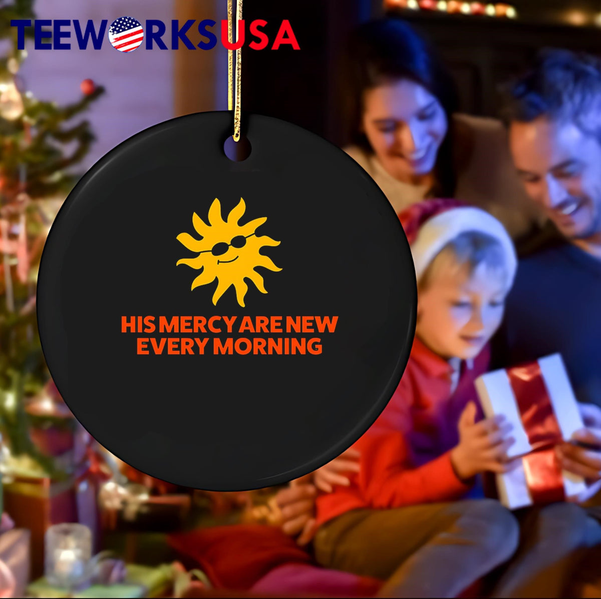 His Mercy Are New Every Morning - Adult & Kids T-Shirts, Sweatshirts & Hoodies apparel design preview 4
