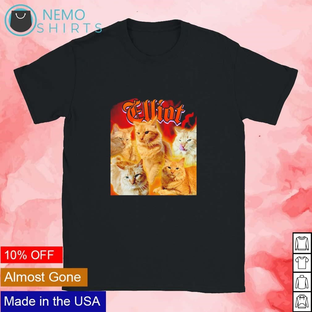 Elliot gangster cat - Adult & Kids T-Shirts, Sweatshirts & Hoodies apparel design preview 1