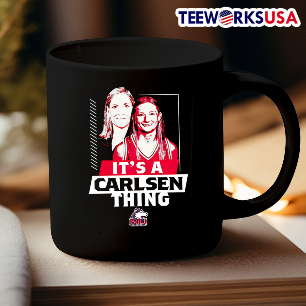 NIU Huskies it's a Carlsen thing - Adult & Kids T-Shirts, Sweatshirts & Hoodies apparel design preview 3
