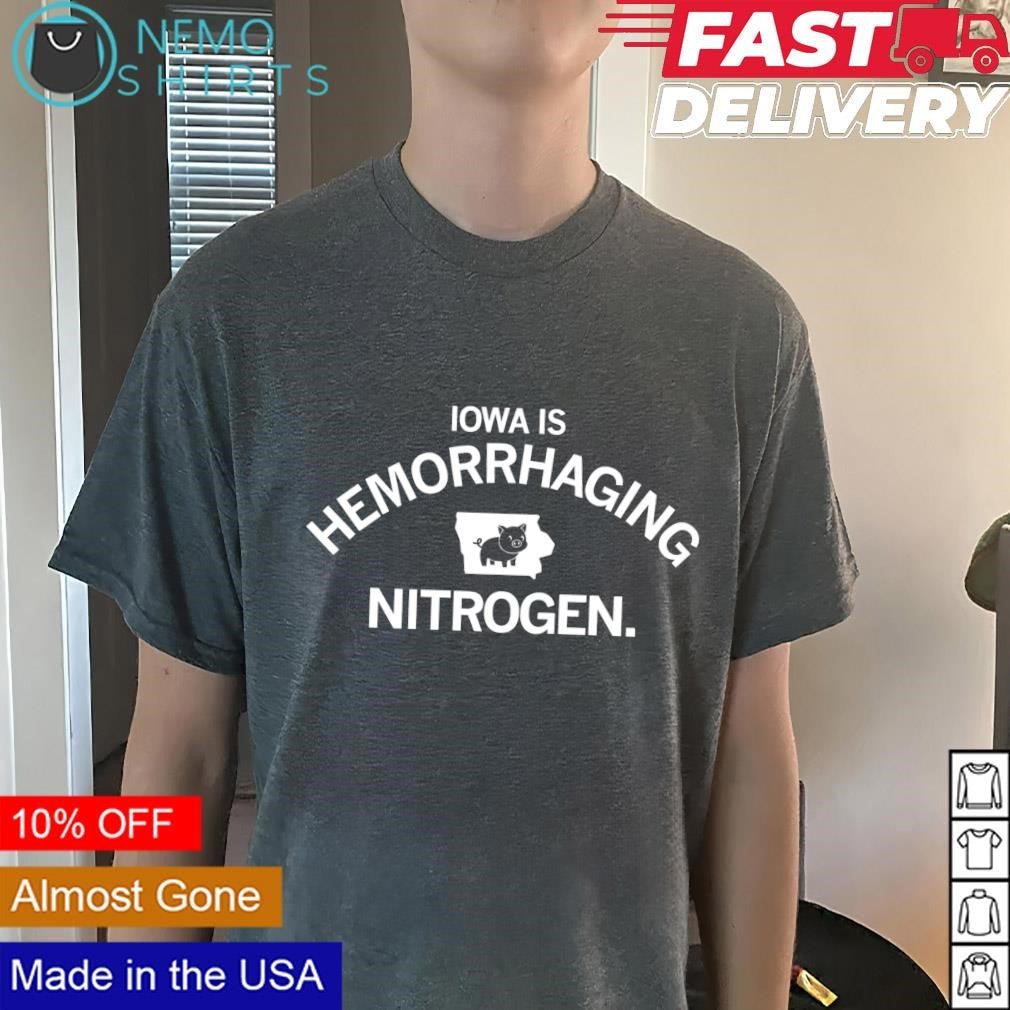 Iowa is Hemorrhaging Nitrogen - Adult & Kids T-Shirts, Sweatshirts & Hoodies apparel design preview 3
