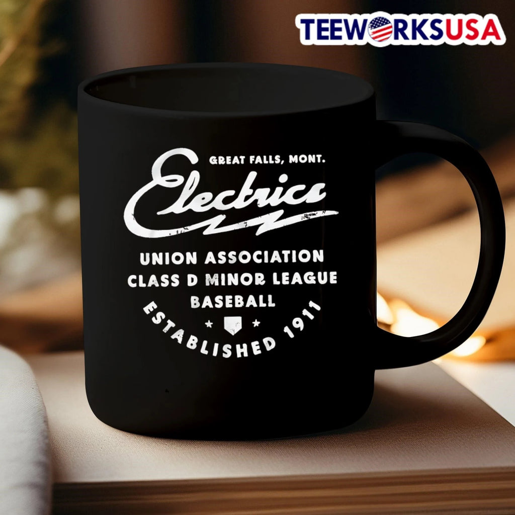 Great Falls Mont Electrics Union Association Class D - Adult & Kids T-Shirts, Sweatshirts & Hoodies apparel design preview 3