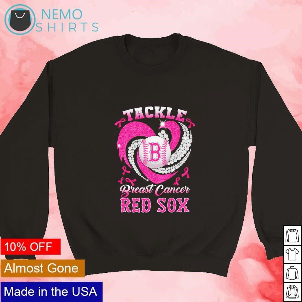 Boston Red Sox tackle breast cancer - Adult & Kids T-Shirts, Sweatshirts & Hoodies apparel design preview 3