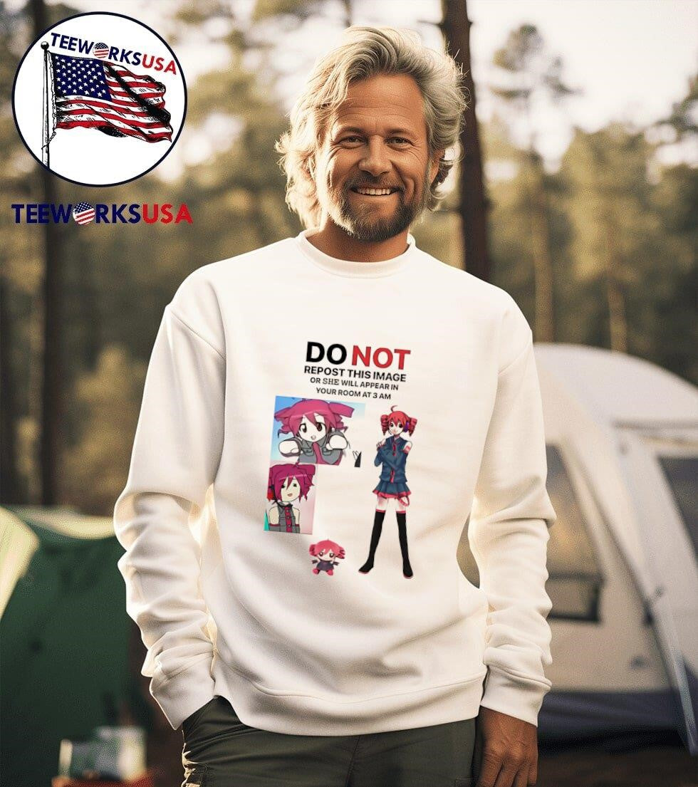 Kasane Teto do not repost this image or she will - Adult & Kids T-Shirts, Sweatshirts & Hoodies apparel design preview 3