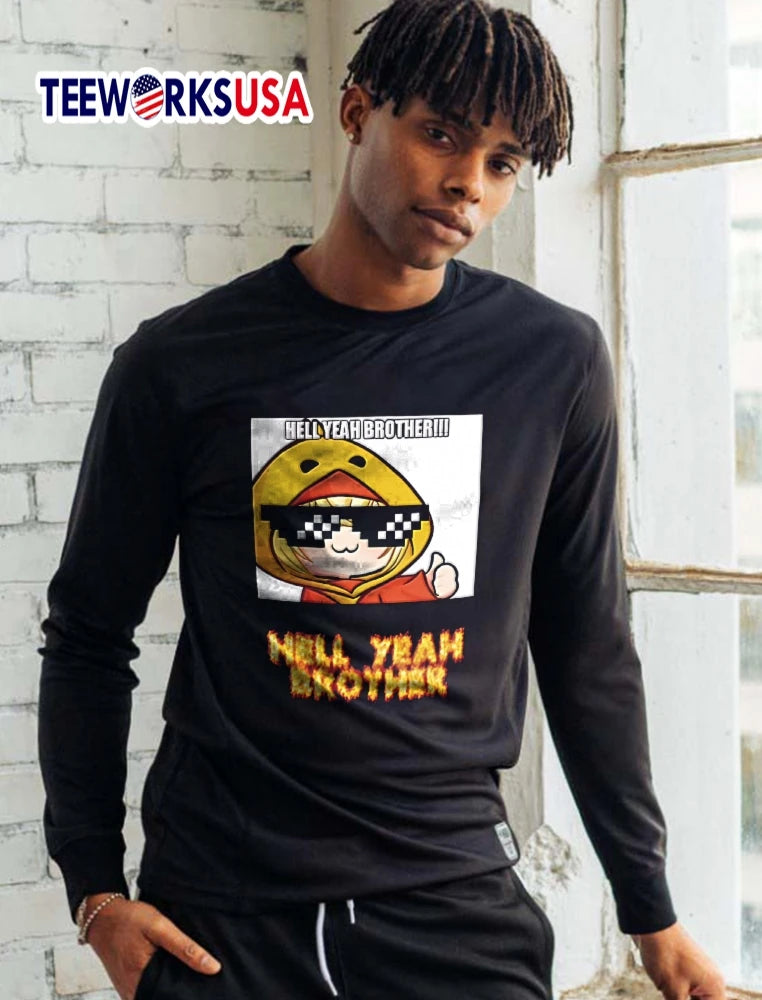 Hell Yeah Brother - Adult & Kids T-Shirts, Sweatshirts & Hoodies apparel design preview 5