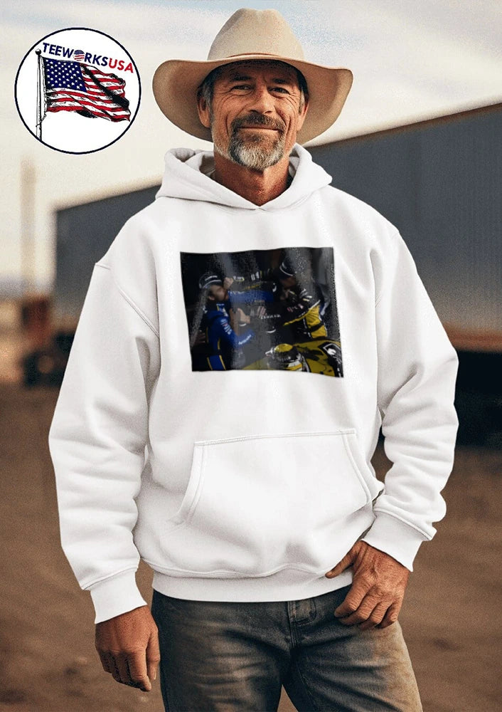 Carson Hocevar Nascar Fight - Adult & Kids T-Shirts, Sweatshirts & Hoodies apparel design preview 3