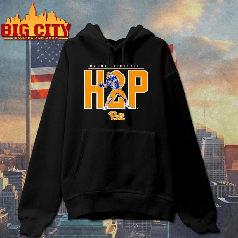 Pitt Panthers Mason Heintschel H2P - Adult & Kids T-Shirts, Sweatshirts & Hoodies apparel design preview 2