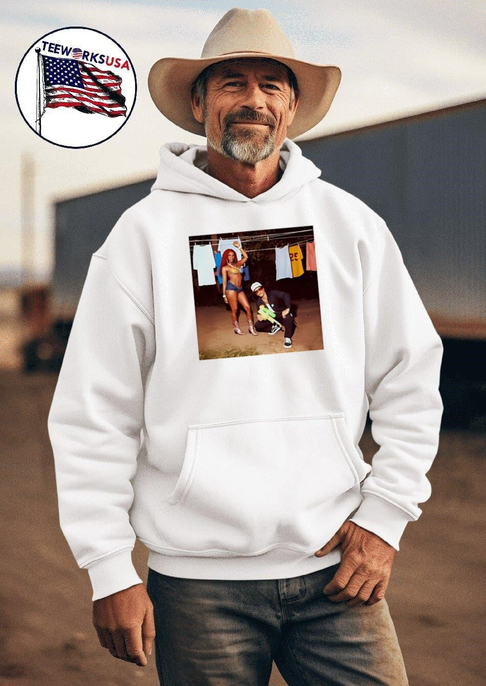 Fat Juicy Wet Throw It Up - Adult & Kids T-Shirts, Sweatshirts & Hoodies apparel design preview 2