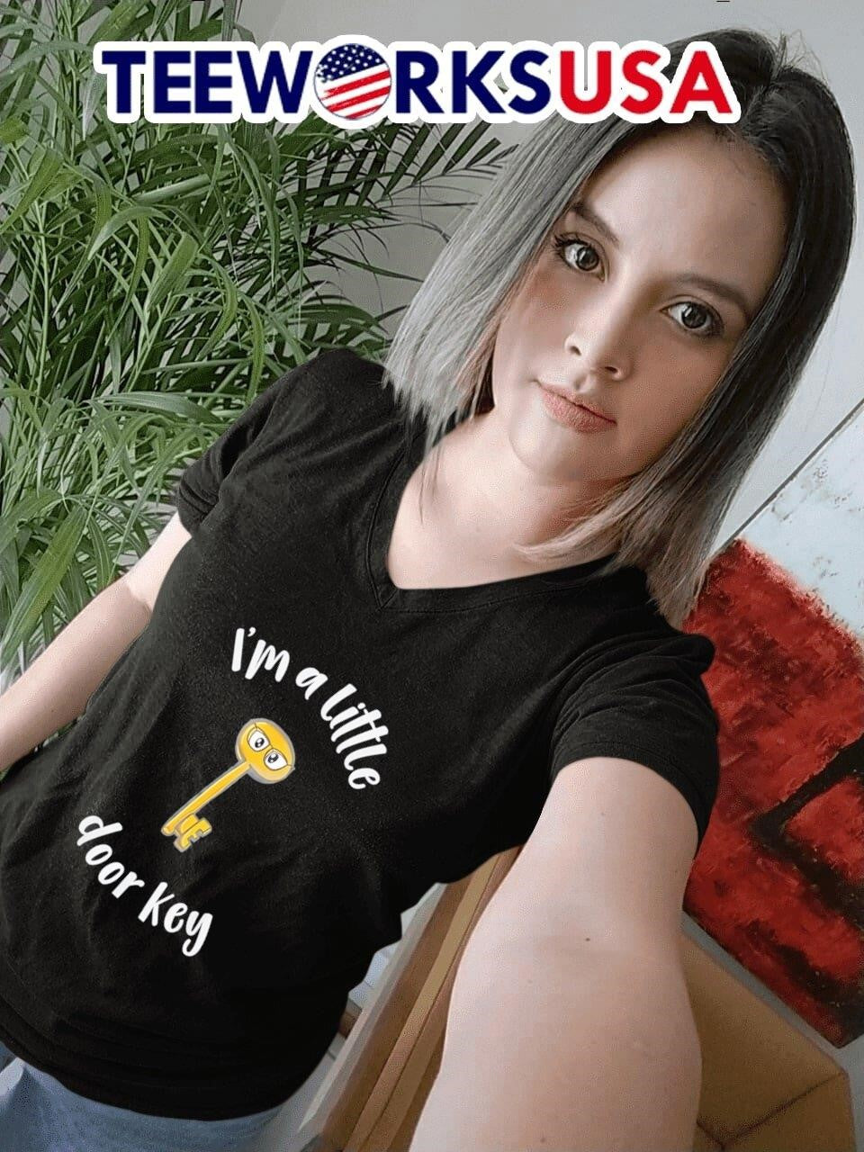 Key I'm a little door - Adult & Kids T-Shirts, Sweatshirts & Hoodies apparel design preview 7