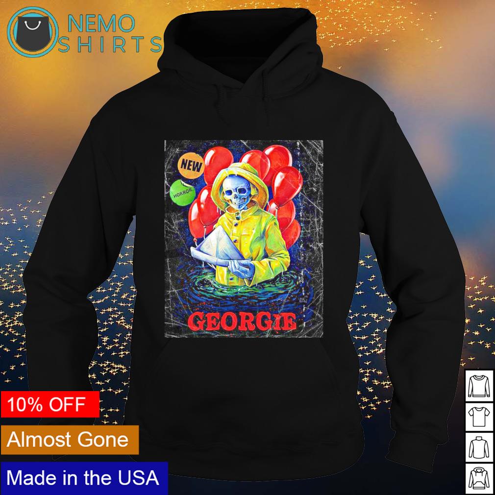 Skeleton Pennywise new horror Georgie - Adult & Kids T-Shirts, Sweatshirts & Hoodies apparel design preview 2