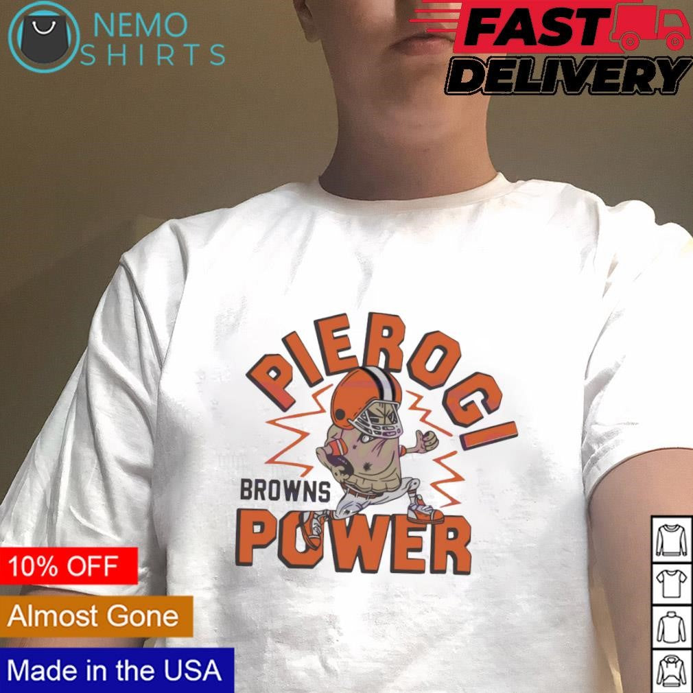 Cleveland Browns Pierogi Power - Adult & Kids T-Shirts, Sweatshirts & Hoodies apparel design preview 4
