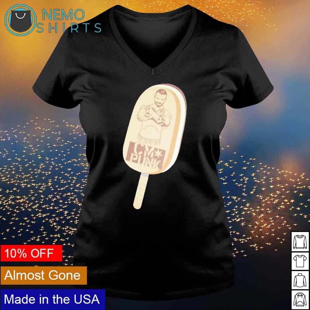 Cm Punk ice cream - Adult & Kids T-Shirts, Sweatshirts & Hoodies apparel design preview 5