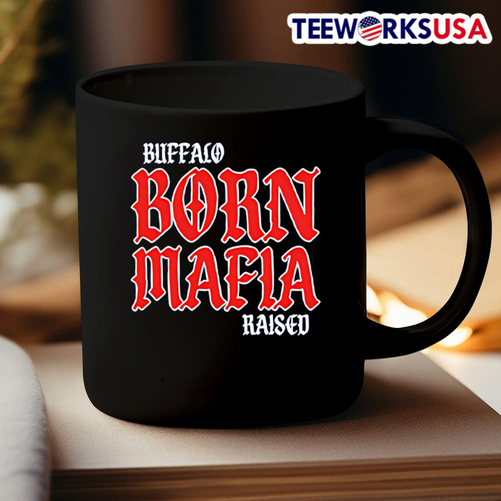 Buffalo Born Mafia - Adult & Kids T-Shirts, Sweatshirts & Hoodies apparel design preview 3