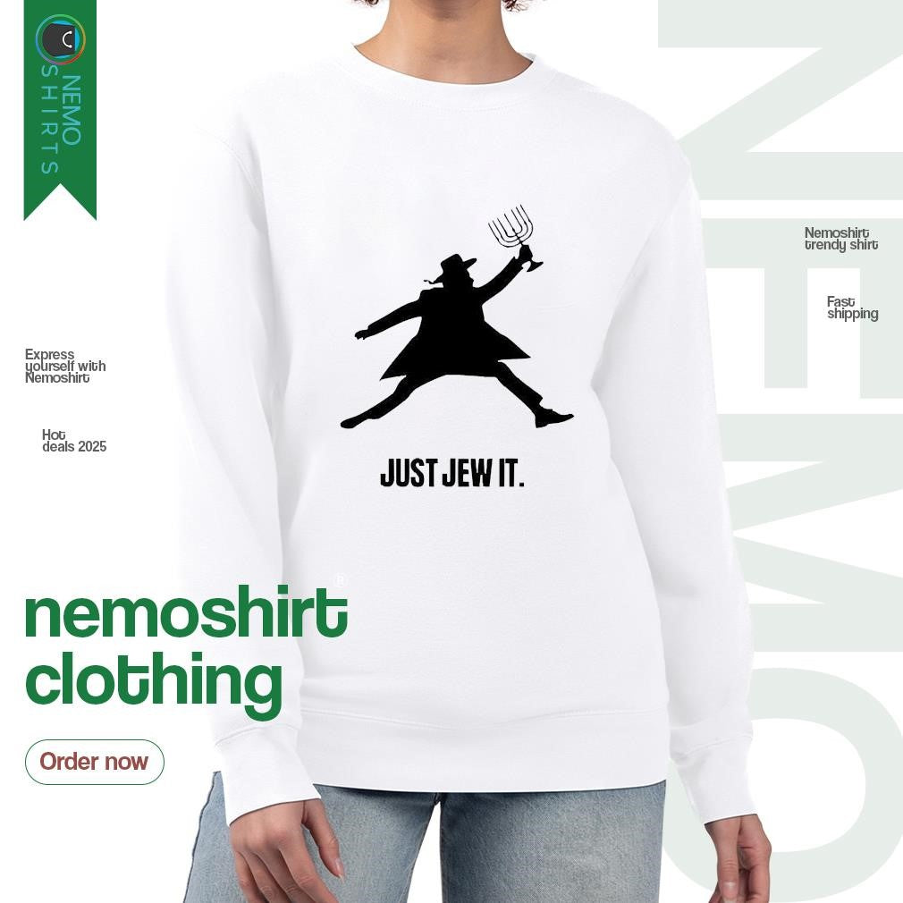 Kanye's music crowder just jew it - Adult & Kids T-Shirts, Sweatshirts & Hoodies apparel design preview 4