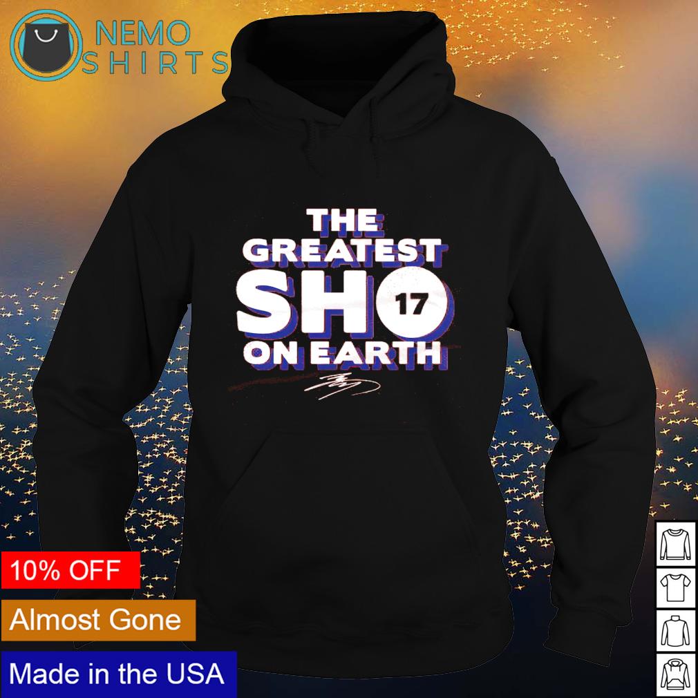 Shohei Ohtani the greatest sho on earth - Adult & Kids T-Shirts, Sweatshirts & Hoodies apparel design preview 2