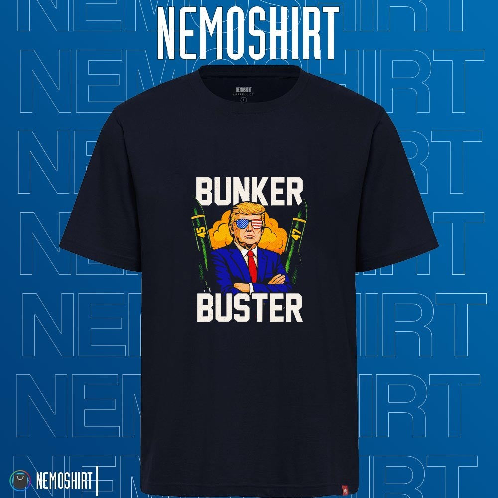 Bunker buster Trump 45 47 - Adult & Kids T-Shirts, Sweatshirts & Hoodies apparel design preview 1