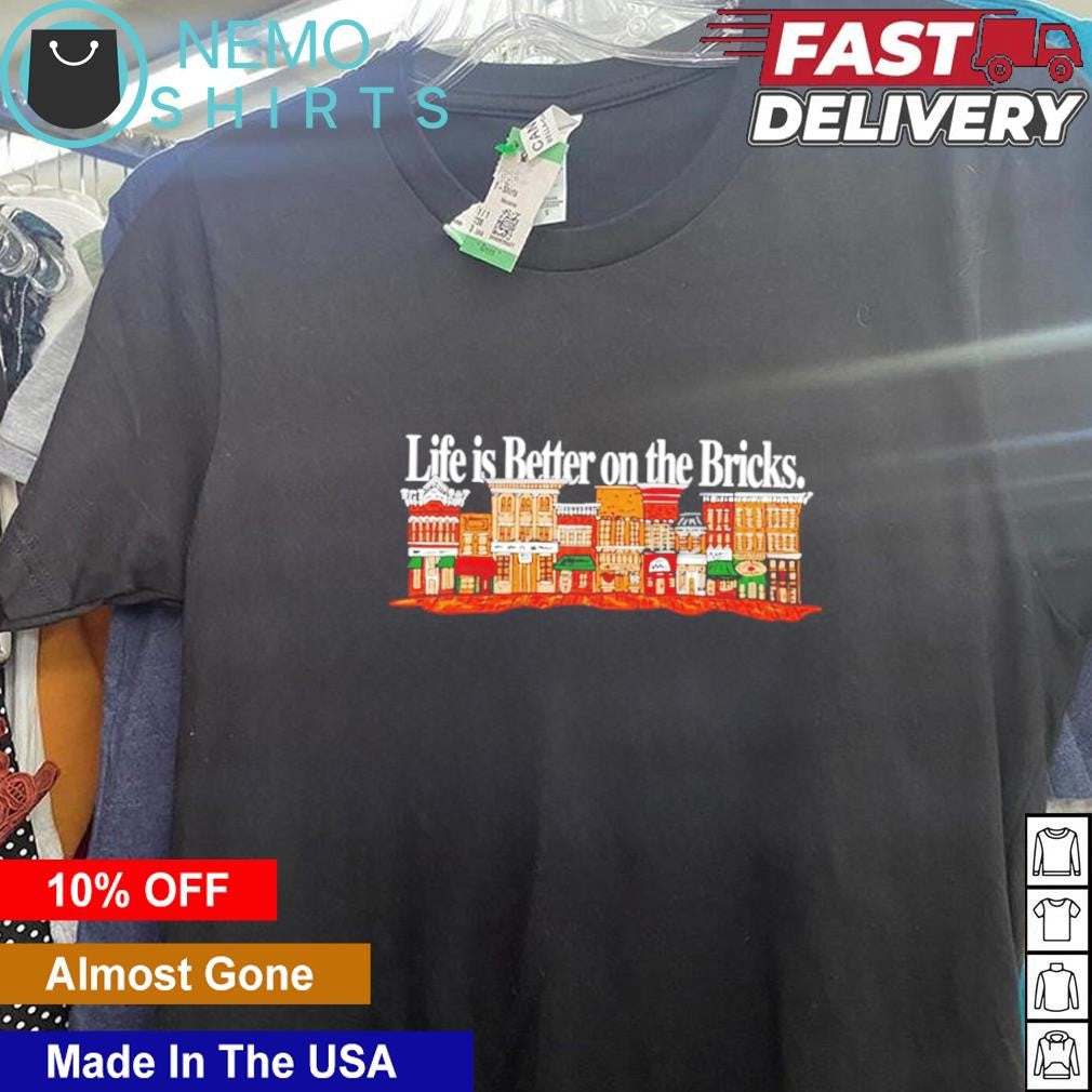 Life is better on the bricks - Adult & Kids T-Shirts, Sweatshirts & Hoodies apparel design preview 5