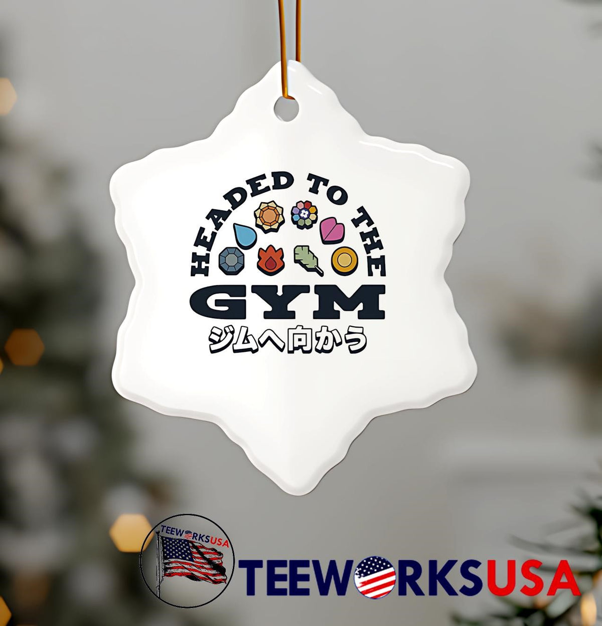 Headed to the Gym JP - Adult & Kids T-Shirts, Sweatshirts & Hoodies apparel design preview 7