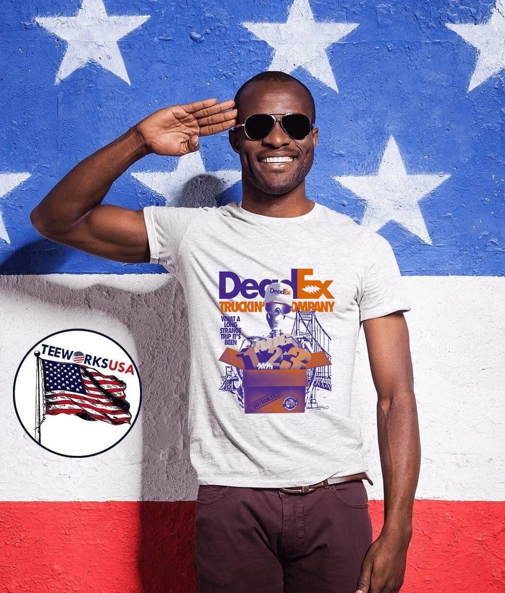 DeadEx Truckin' Company Aug 123 2025 - Adult & Kids T-Shirts, Sweatshirts & Hoodies apparel design preview 1