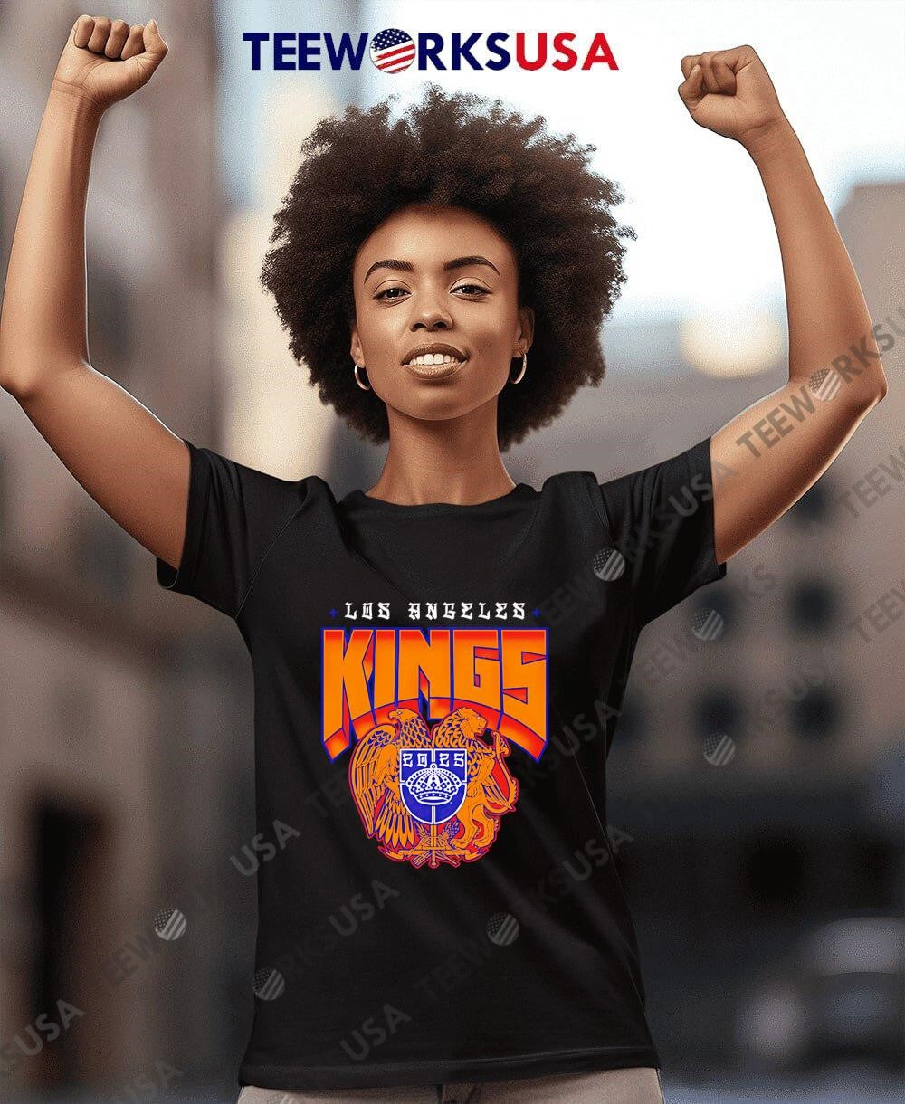 Los Angeles Kings the Design retro - Adult & Kids T-Shirts, Sweatshirts & Hoodies apparel design preview 7