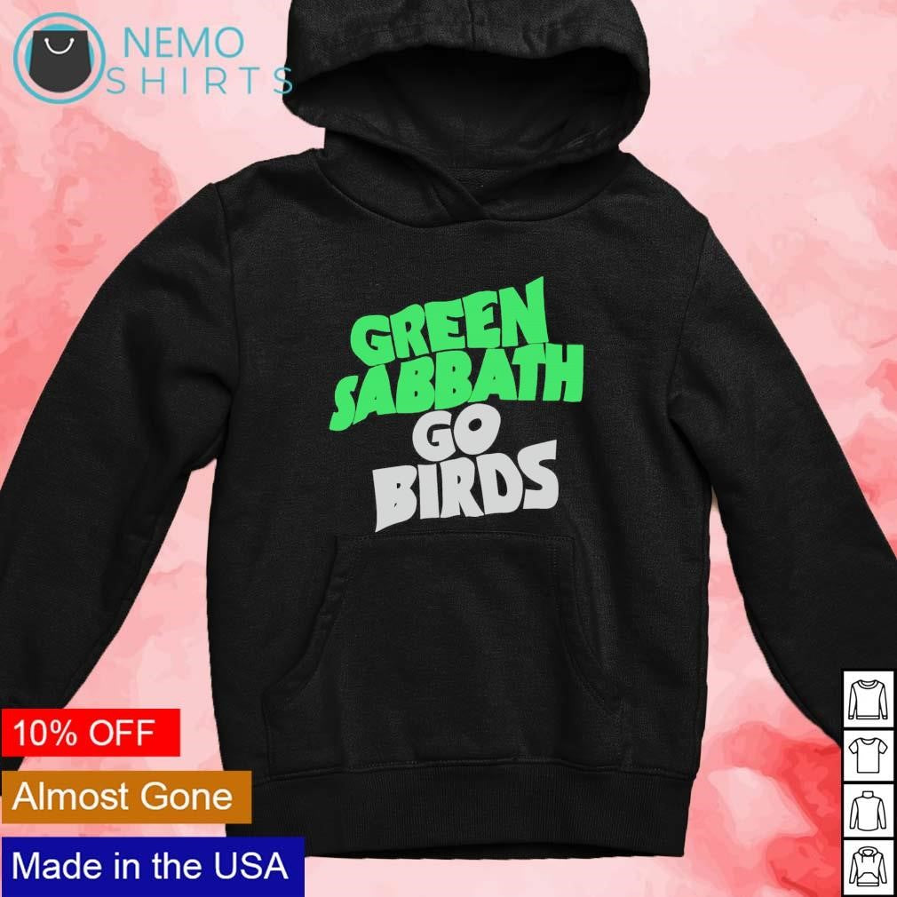 Green Sabbath go Birds - Adult & Kids T-Shirts, Sweatshirts & Hoodies apparel design preview 4