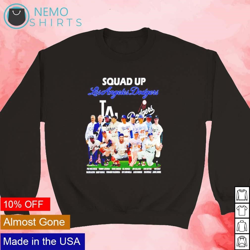 Squad pp Los Angeles Dodgers signature - Adult & Kids T-Shirts, Sweatshirts & Hoodies apparel design preview 3