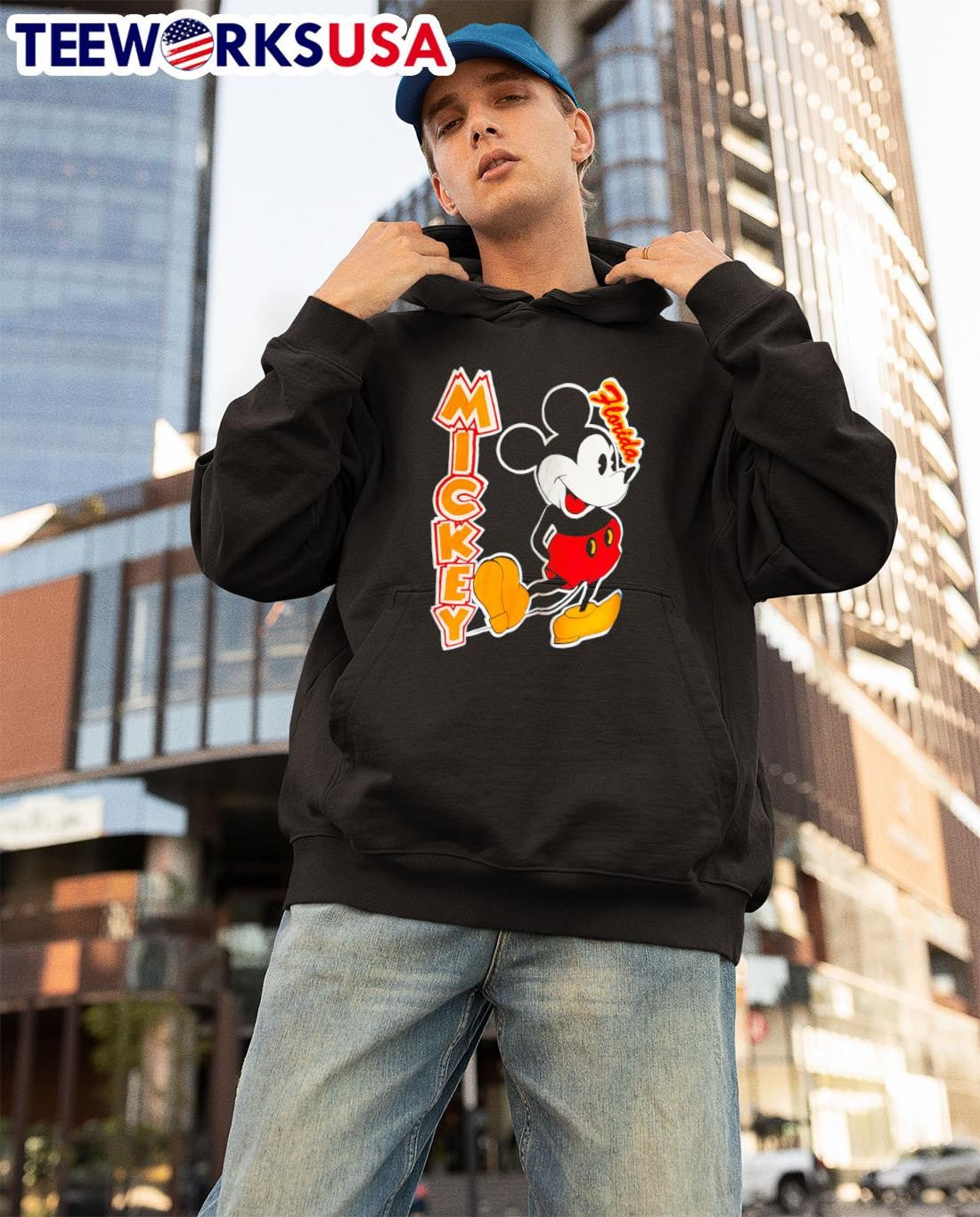 Mickey Florida funny cartoon - Adult & Kids T-Shirts, Sweatshirts & Hoodies apparel design preview 3