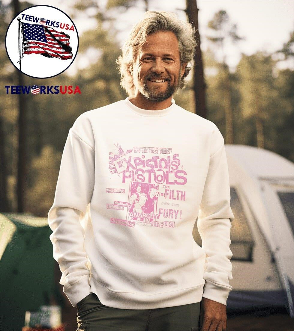 Sex pistols the filth and fury 25th anniversary - Adult & Kids T-Shirts, Sweatshirts & Hoodies apparel design preview 3