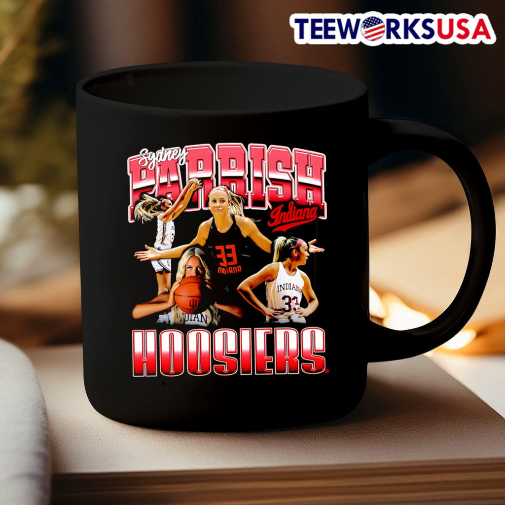 Sydney Parrish Indiana Hoosiers 90s retro - Adult & Kids T-Shirts, Sweatshirts & Hoodies apparel design preview 3