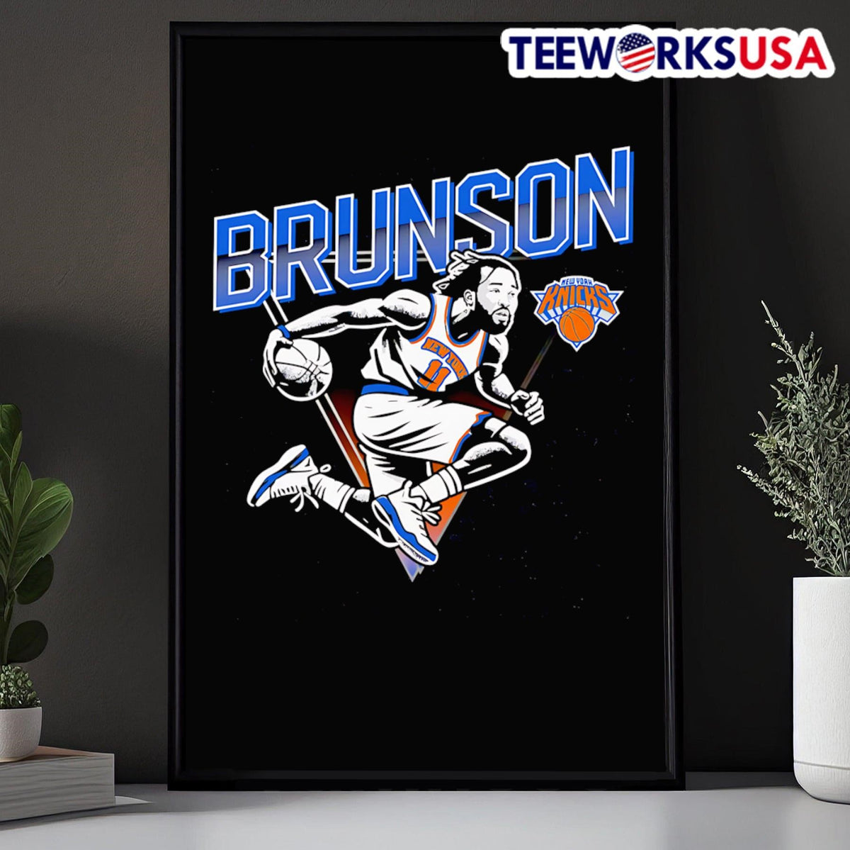 DraftKings x NBPA Jalen Brunson - Adult & Kids T-Shirts, Sweatshirts & Hoodies apparel design preview 5