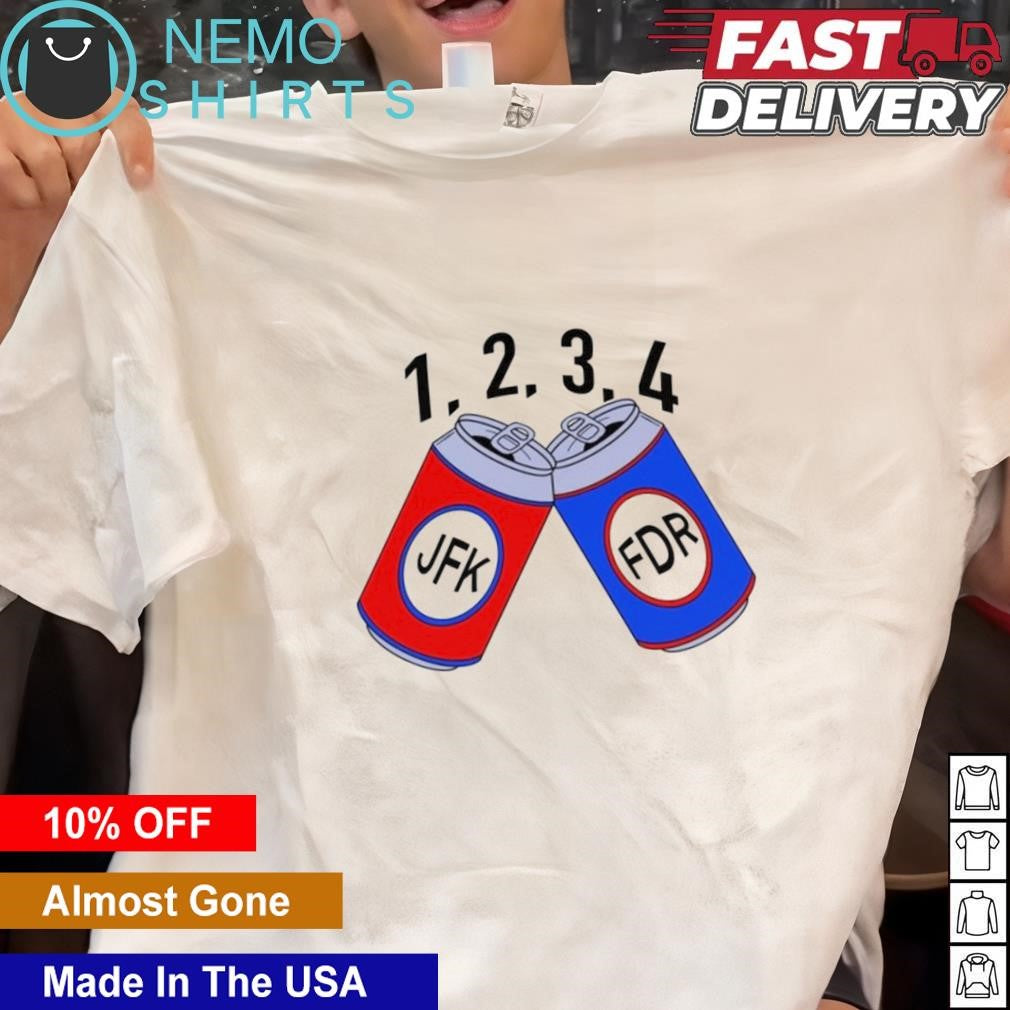 JFK and FDK 1234 - Adult & Kids T-Shirts, Sweatshirts & Hoodies apparel design preview 1