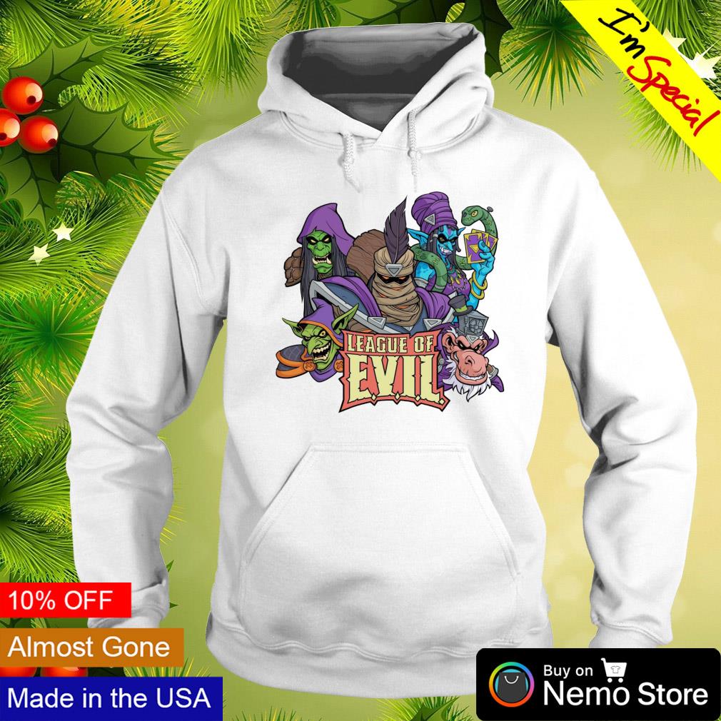 The league of EVIL - Adult & Kids T-Shirts, Sweatshirts & Hoodies apparel design preview 2