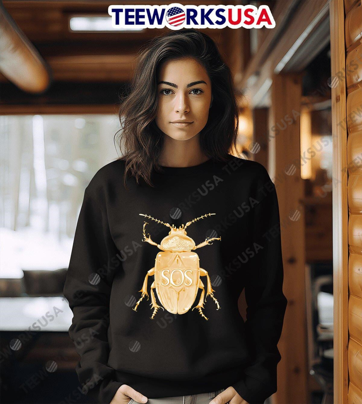 Sza Sos Merch Store Deluxe Brown Beetle - Adult & Kids T-Shirts, Sweatshirts & Hoodies apparel design preview 6