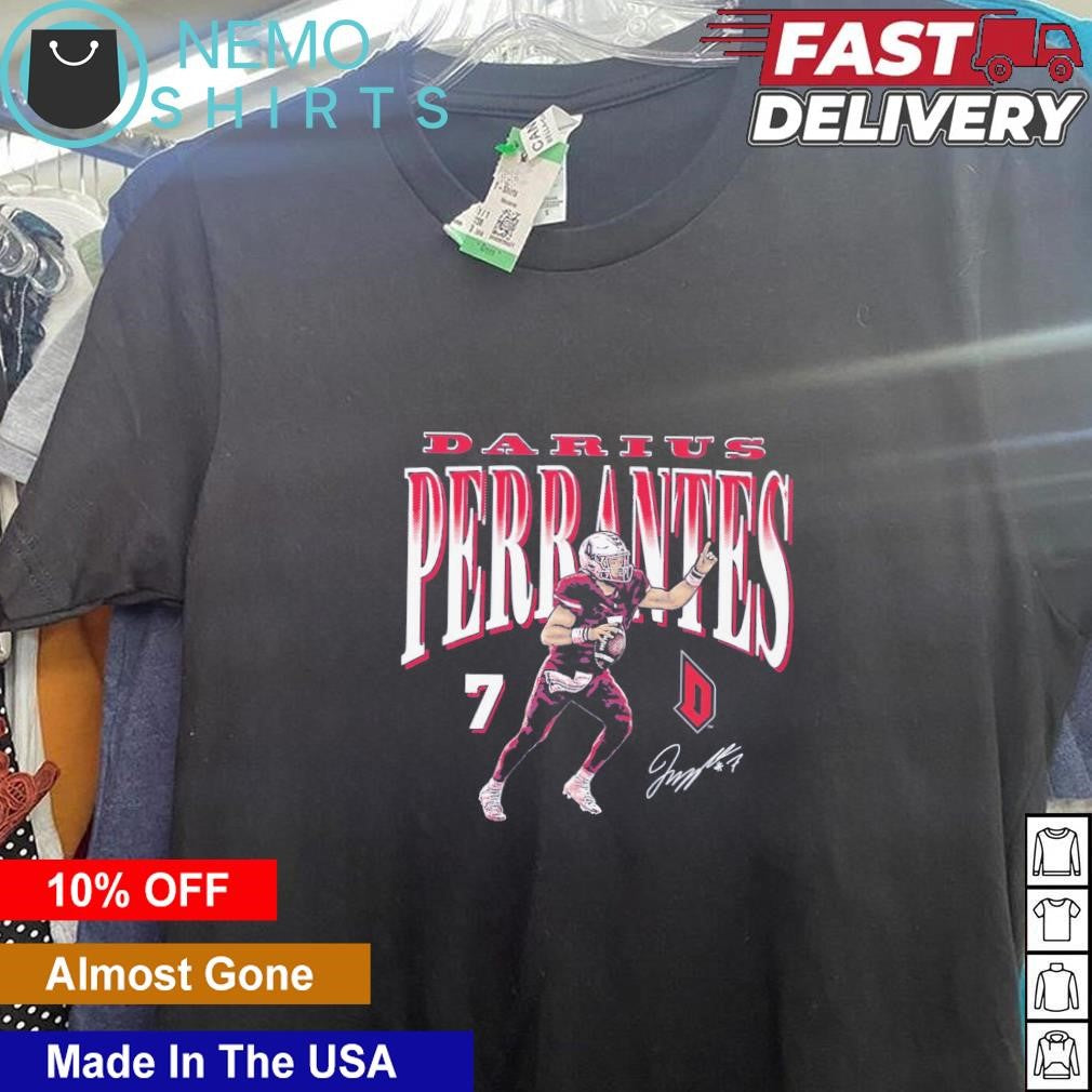 Darius Perrantes Duquesne Dukes signature player - Adult & Kids T-Shirts, Sweatshirts & Hoodies apparel design preview 5