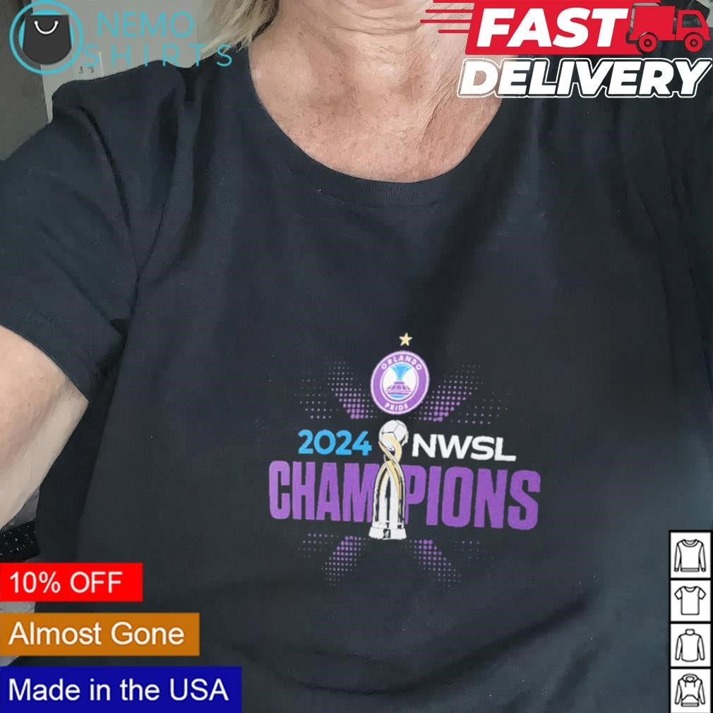 Orlando Pride 2024 NWSL champions - Adult & Kids T-Shirts, Sweatshirts & Hoodies apparel design preview 2