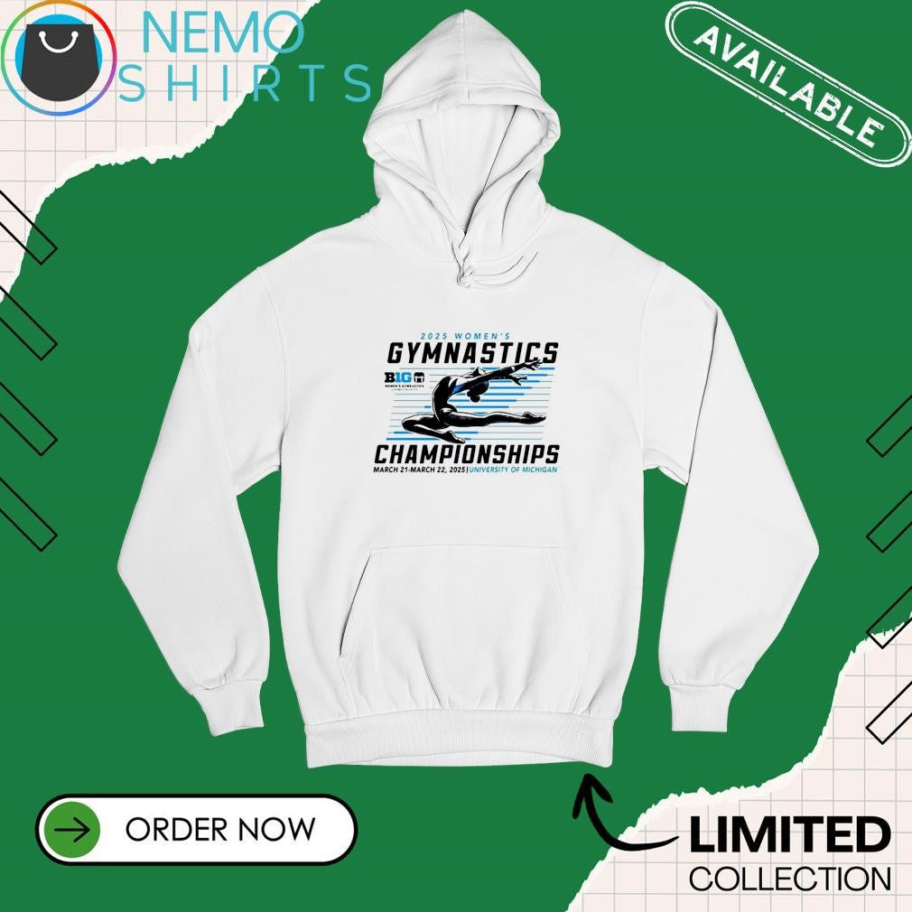 Big Ten 2025 women's gymnastics championships - Adult & Kids T-Shirts, Sweatshirts & Hoodies apparel design preview 2