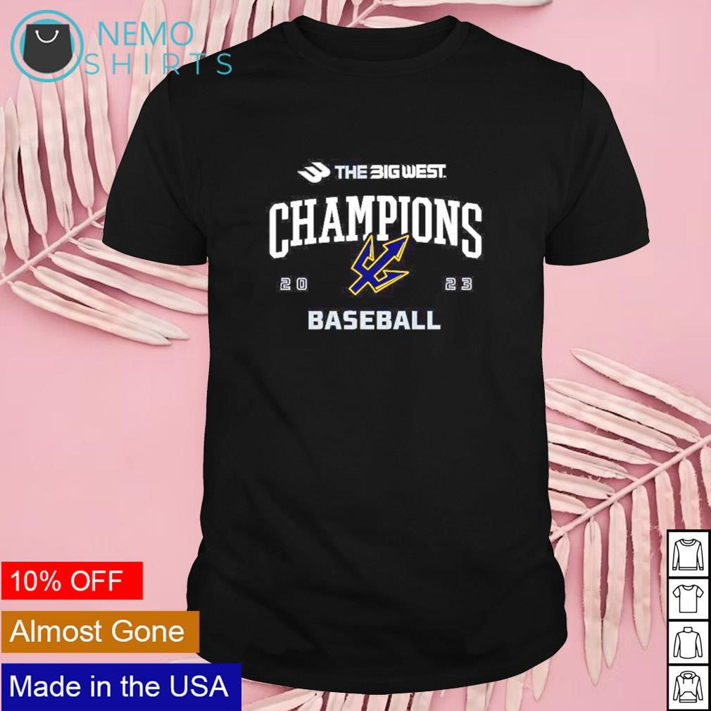 Big West UC San Diego Tritons baseball champions 2023 - Adult & Kids T-Shirts, Sweatshirts & Hoodies apparel design preview 1
