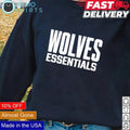Wolves essentials - Adult & Kids T-Shirts, Sweatshirts & Hoodies apparel design preview 1