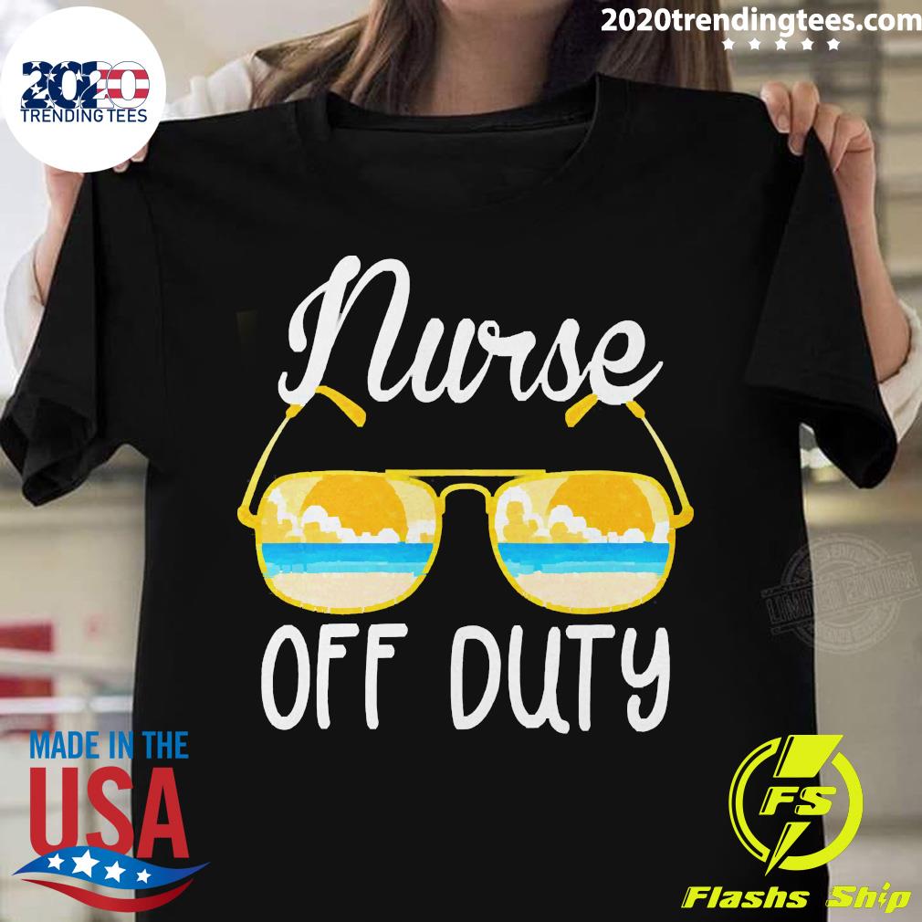 Nurse Off Duty 2022 Spring Break Summer Vacation - Adult & Kids T-Shirts, Sweatshirts & Hoodies apparel design preview 1