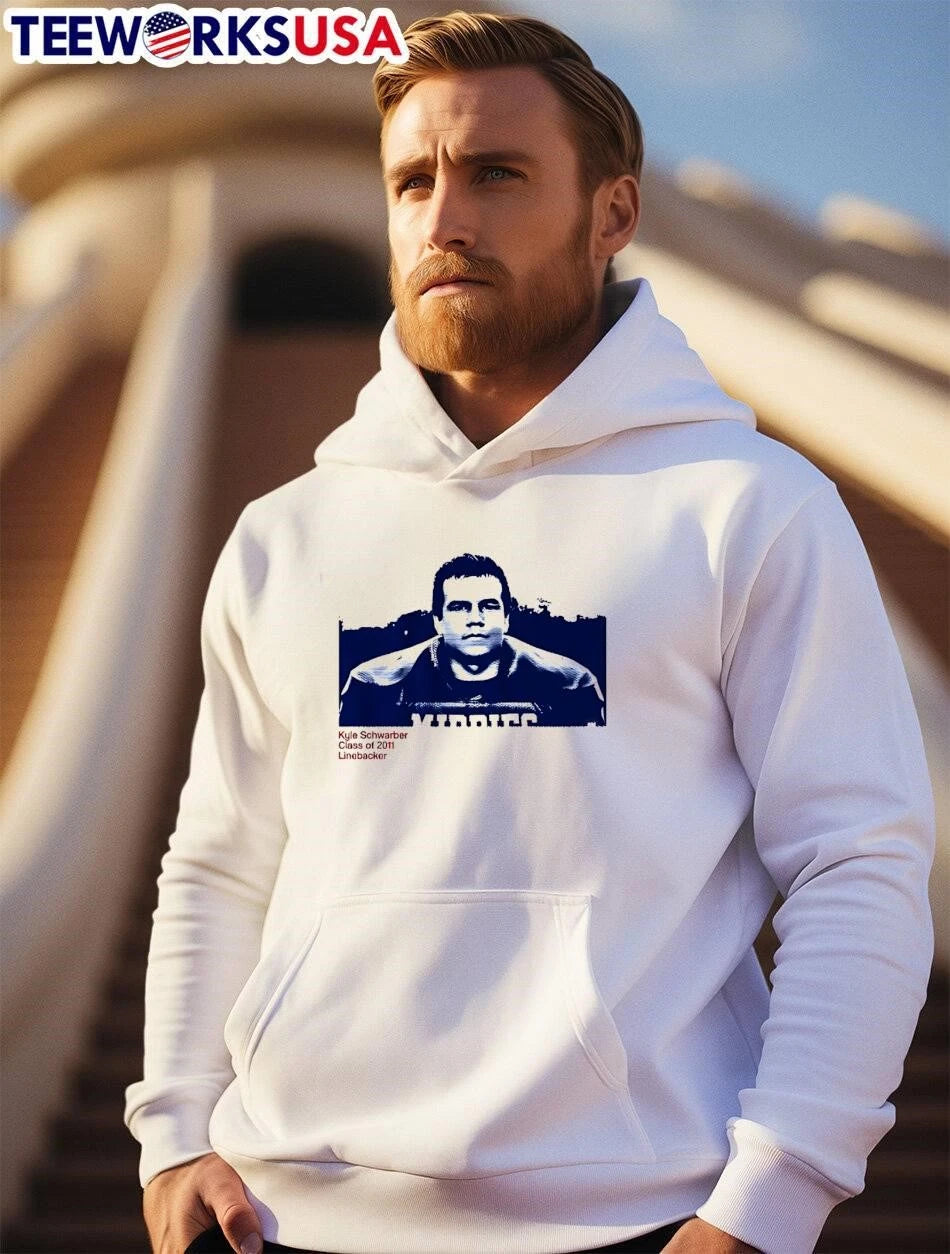 Middies Kyle Schwarber Class Of 2011 Linebacker Blue - Adult & Kids T-Shirts, Sweatshirts & Hoodies apparel design preview 2