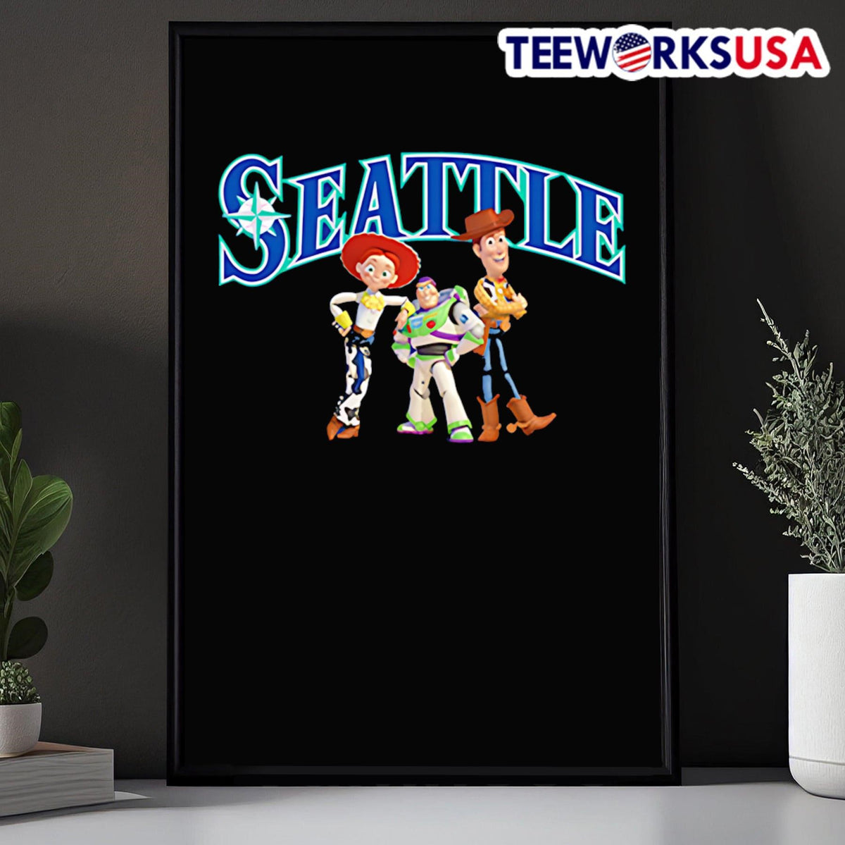 Seattle Mariners Toy Story Night 2025 - Adult & Kids T-Shirts, Sweatshirts & Hoodies apparel design preview 5