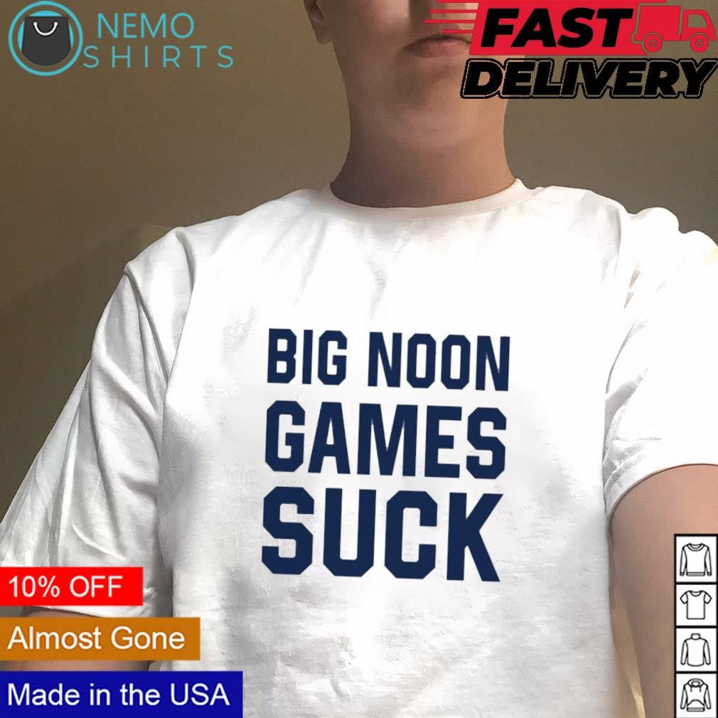 Big noon games suck Penn State - Adult & Kids T-Shirts, Sweatshirts & Hoodies apparel design preview 4