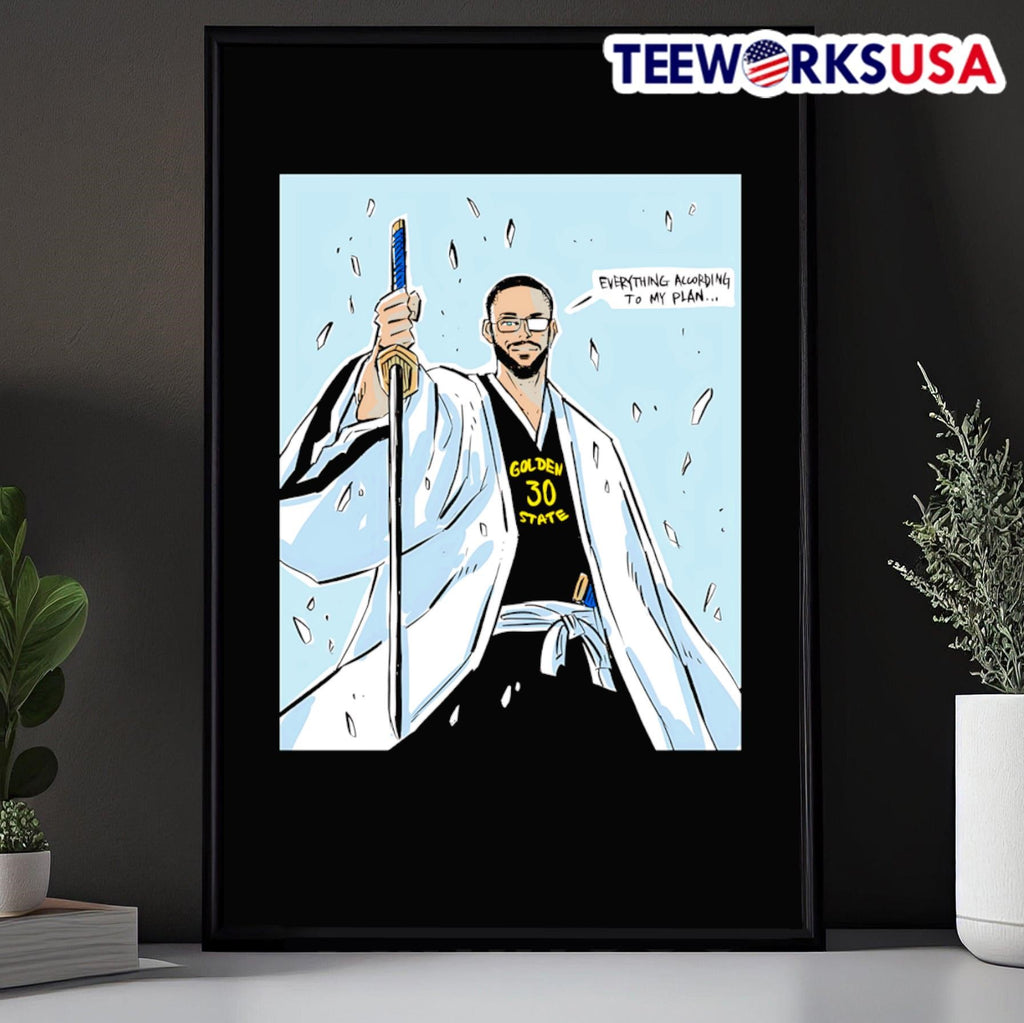 Stephen Curry x Aizen Sosuke everything according to - Adult & Kids T-Shirts, Sweatshirts & Hoodies apparel design preview 5