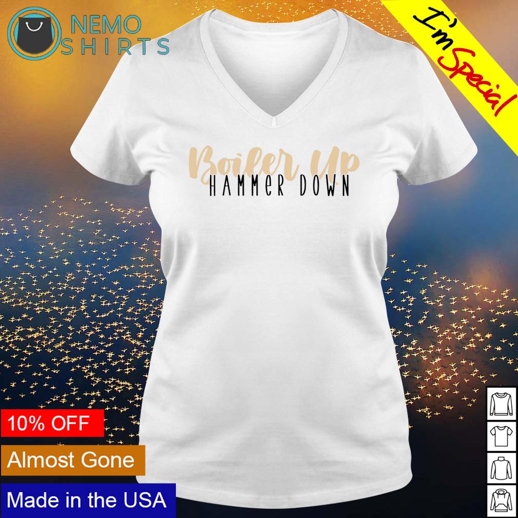 Purdue Boilermakers boiler up hammer down - Adult & Kids T-Shirts, Sweatshirts & Hoodies apparel design preview 5