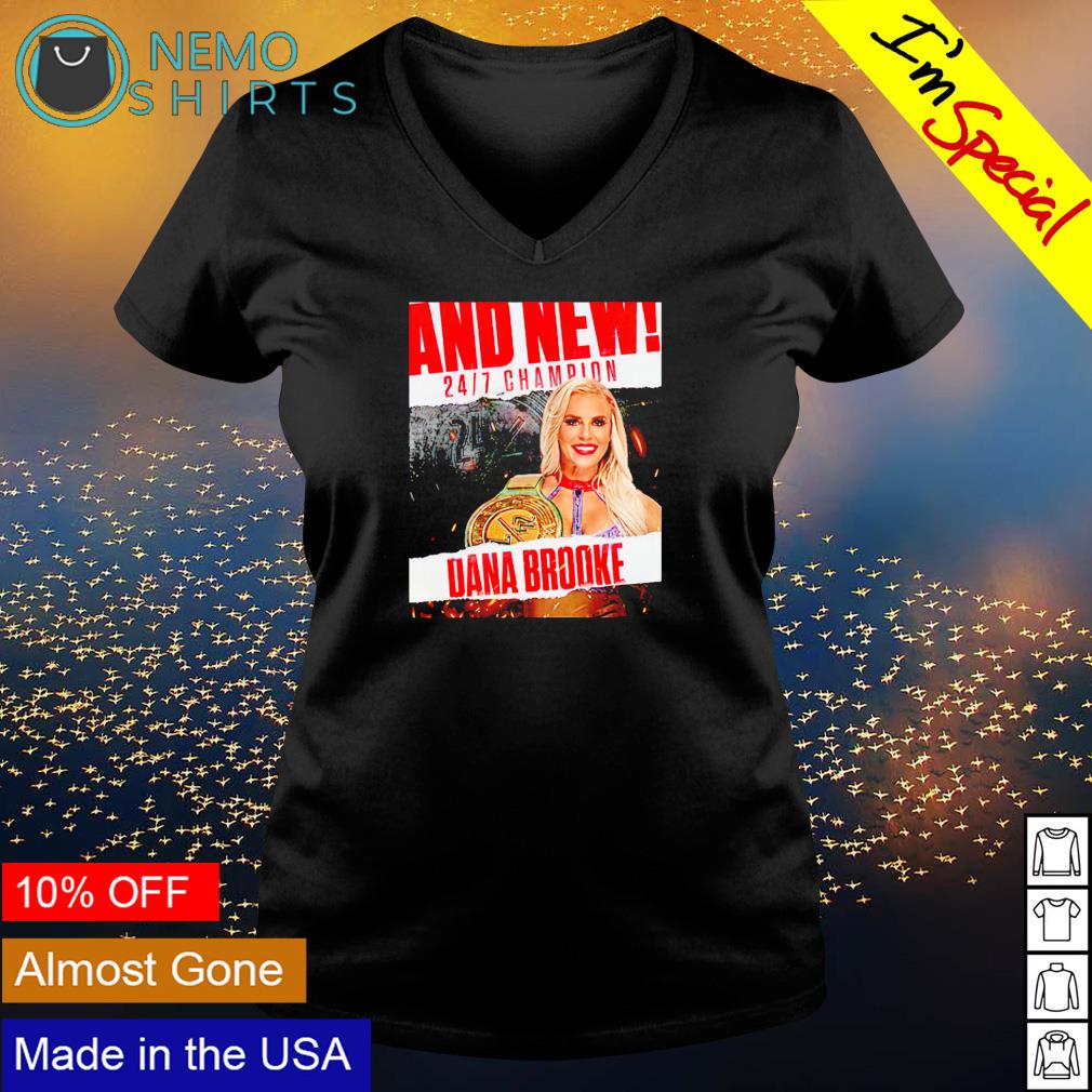 Dana Brooke and new 24 7 champions - Adult & Kids T-Shirts, Sweatshirts & Hoodies apparel design preview 5