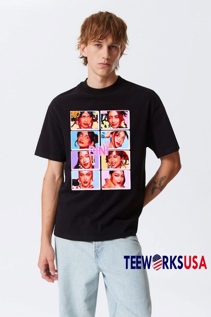 Bini Portrait Girl - Adult & Kids T-Shirts, Sweatshirts & Hoodies apparel design preview 3
