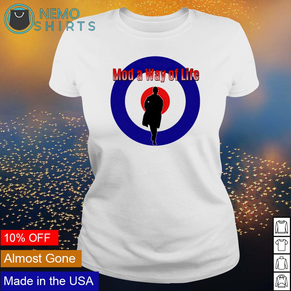 Mod a way of life - Adult & Kids T-Shirts, Sweatshirts & Hoodies apparel design preview 3